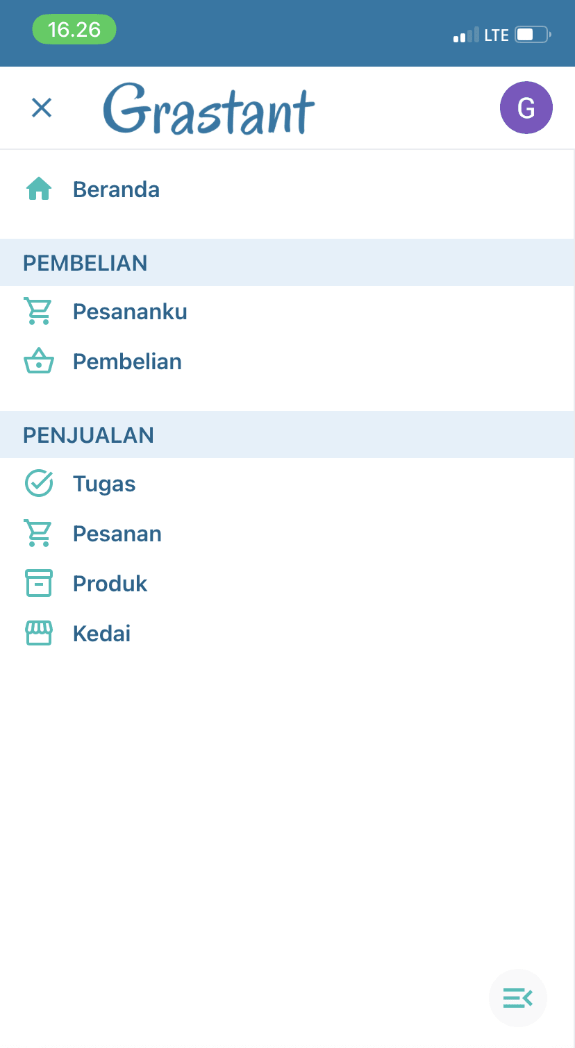 Gambar 1-2 - Menu Utama